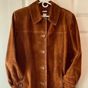 Cherokee Cinnamon suede women’s medium jacket